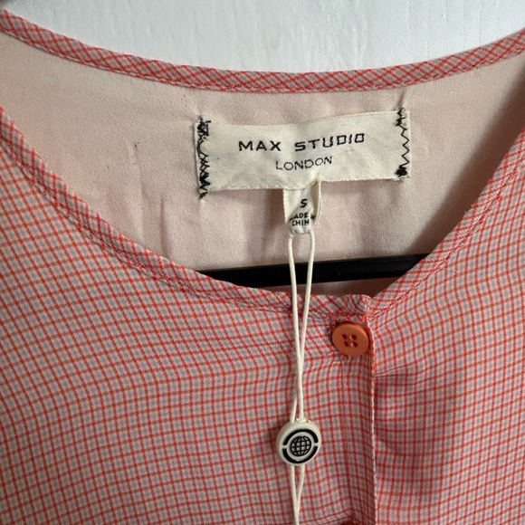 Max Studio Pink Ruffle Dress - Picture 2 of 2